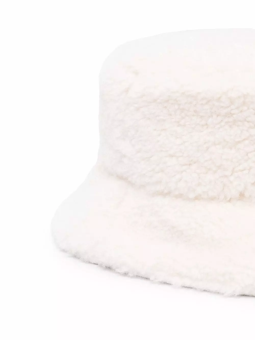 Karl Lagerfeld essential faux-shearling bucket hat