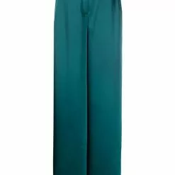 Karl Lagerfeld satin wide-leg trousers