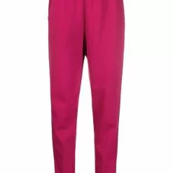 Karl Lagerfeld logo-trim jersey trackpants