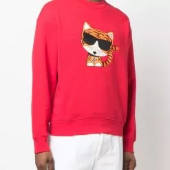 Karl Lagerfeld graphic-print crew neck sweatshirt