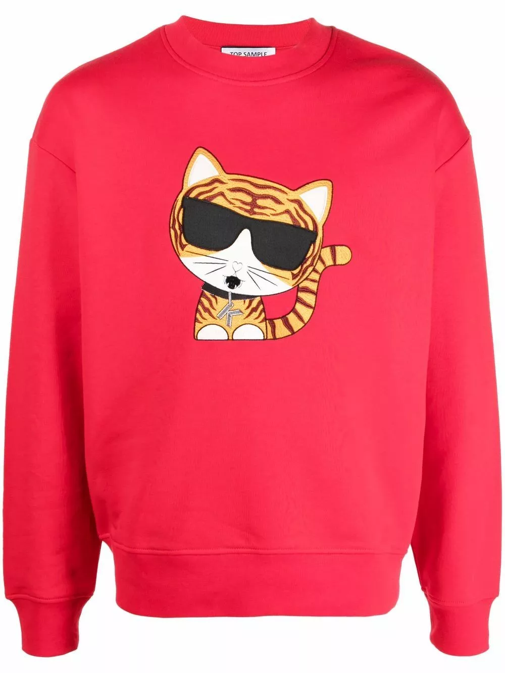 Karl Lagerfeld graphic-print crew neck sweatshirt