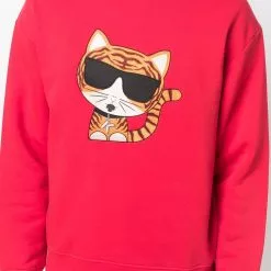 Karl Lagerfeld graphic-print crew neck sweatshirt