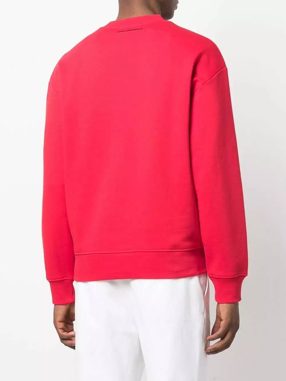 Karl Lagerfeld graphic-print crew neck sweatshirt