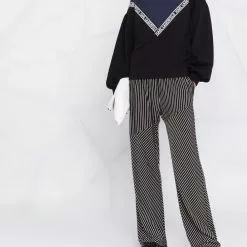 Karl Lagerfeld logo-tape sweatshirt