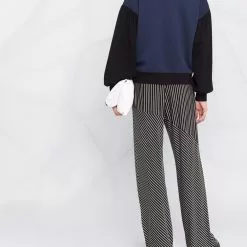 Karl Lagerfeld logo-tape sweatshirt