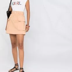 Karl Lagerfeld organic cotton logo-embroidered T-shirt