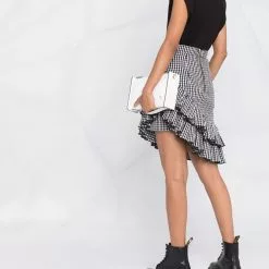 Karl Lagerfeld organic embroidered-logo sleeveless T-shirt