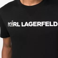 Karl Lagerfeld animal logo T-shirt