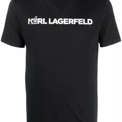 Karl Lagerfeld animal logo T-shirt