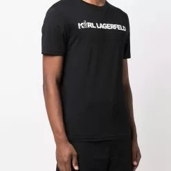 Karl Lagerfeld animal logo T-shirt