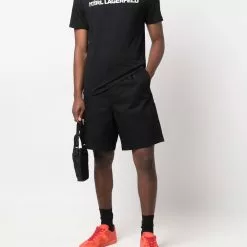 Karl Lagerfeld animal logo T-shirt