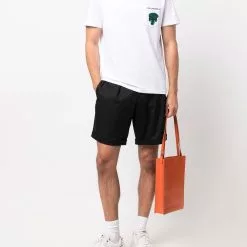 Karl Lagerfeld crocodile logo pocket T-shirt