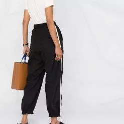 Karl Lagerfeld bouclé profile T-shirt