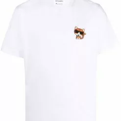 Karl Lagerfeld graphic-print short-sleeved T-shirt