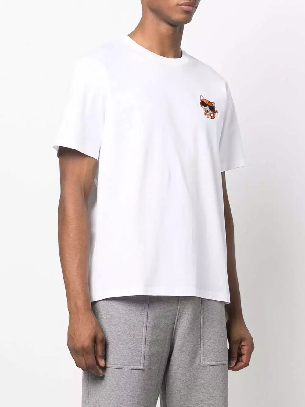 Karl Lagerfeld graphic-print short-sleeved T-shirt