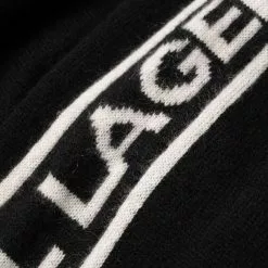 Karl Lagerfeld logo cashmere hoodie