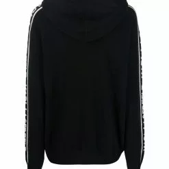 Karl Lagerfeld logo cashmere hoodie