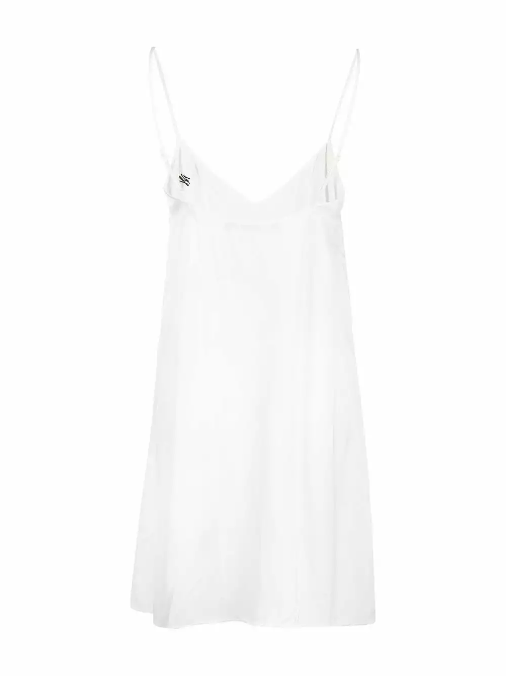 Karl Lagerfeld satin logo negligee
