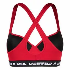 Karl Lagerfeld Padded Logo Bra