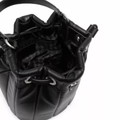 Karl Lagerfeld K/Ikonik quilted bucket bag