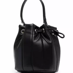 Karl Lagerfeld K/Ikonik quilted bucket bag