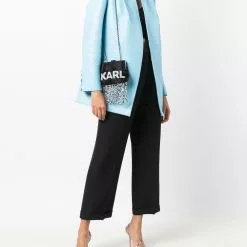 Karl Lagerfeld K/Ikonik beaded clutch