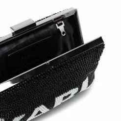 Karl Lagerfeld K/Ikonik beaded clutch