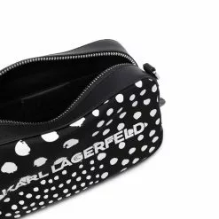 Karl Lagerfeld K/Skuare dot print camera bag