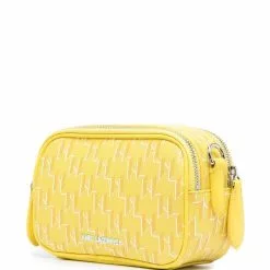 Karl Lagerfeld K/Ikonik Monogram camera bag