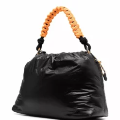 Karl Lagerfeld logo-patch quilted shoulder bag