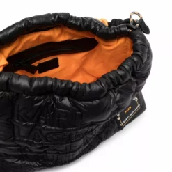 Karl Lagerfeld logo-patch quilted shoulder bag