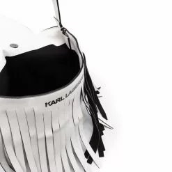 Karl Lagerfeld K/Fringe Hobo bag