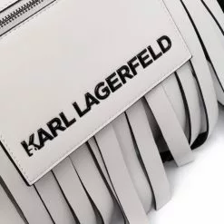 Karl Lagerfeld K/Fringe Mini Hobo bag