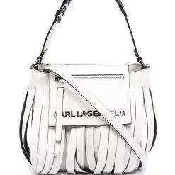 Karl Lagerfeld K/Fringe Mini Hobo bag