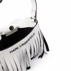 Karl Lagerfeld K/Fringe Mini Hobo bag