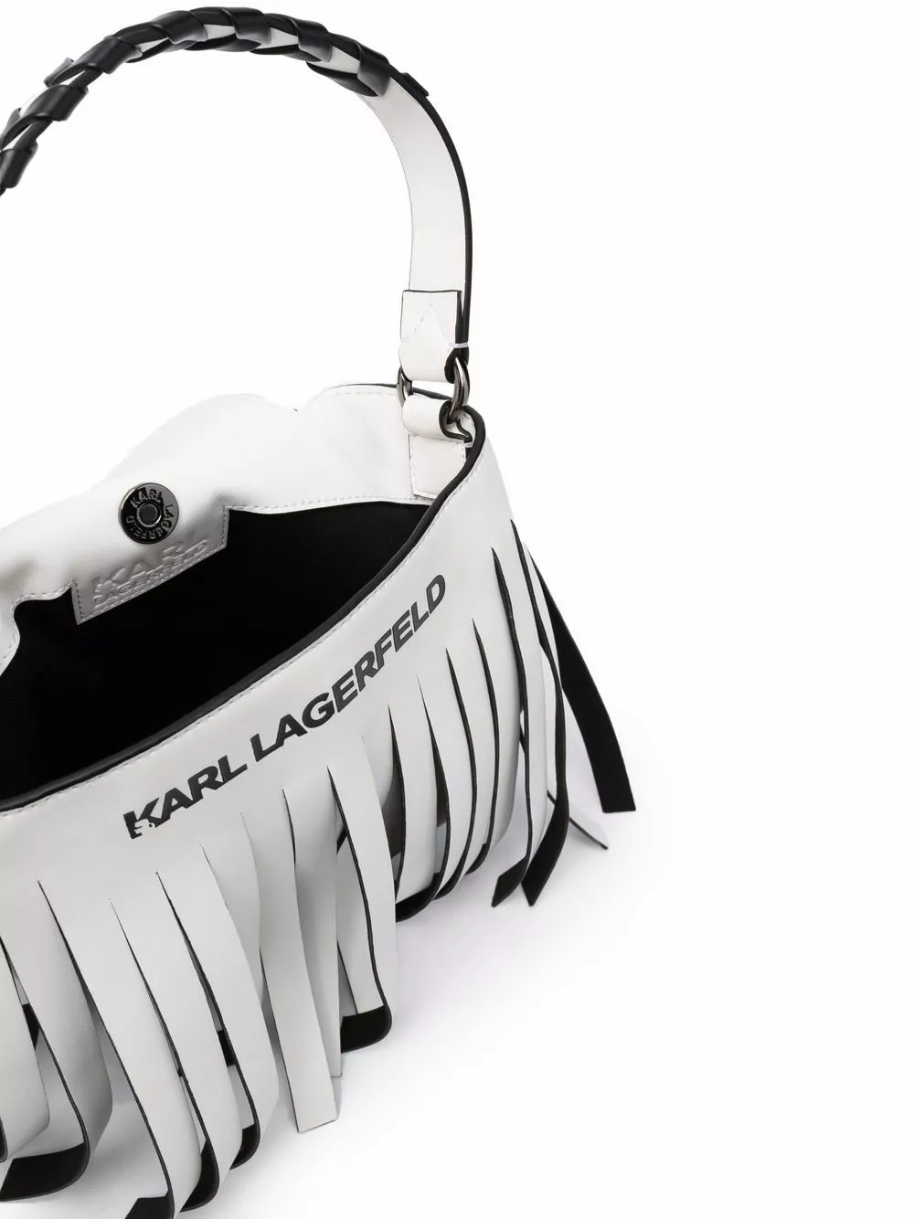Karl Lagerfeld K/Fringe Mini Hobo bag