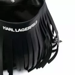 Karl Lagerfeld K/Fringe Hobo bag
