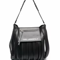 Karl Lagerfeld K/Fringe Hobo bag