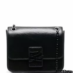 Karl Lagerfeld K/Autograph metallic shoulder bag