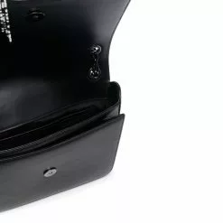 Karl Lagerfeld K/Autograph bead-fringe medium shoulder bag