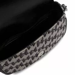 Karl Lagerfeld monogram-print camera bag