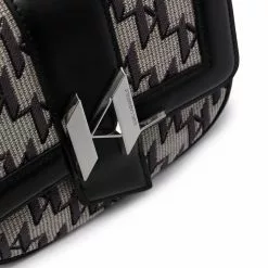 Karl Lagerfeld monogram-print camera bag
