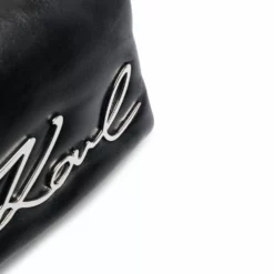 Karl Lagerfeld K/Signature soft small shoulder bag