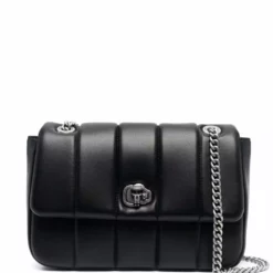 Karl Lagerfeld K/Ikonik quilted satchel bag