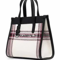 Karl Lagerfeld K/Skuare Check Small Tote bag