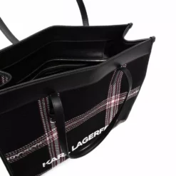 Karl Lagerfeld K/Skuare check tote bag