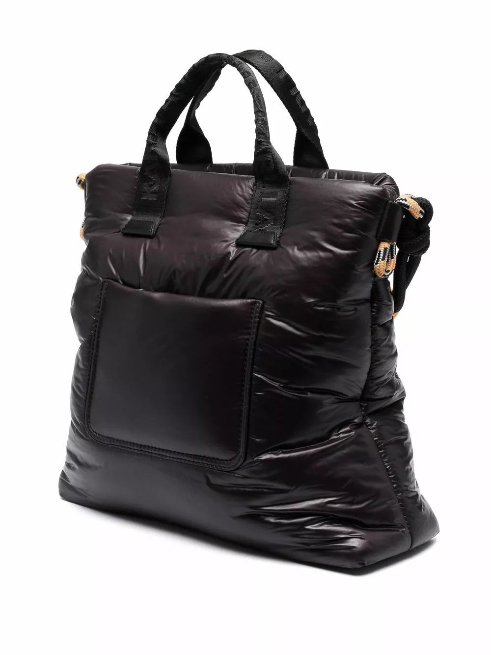 Karl Lagerfeld quilted-logo tote bag