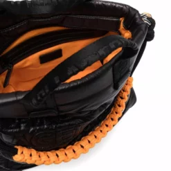 Karl Lagerfeld quilted-logo tote bag