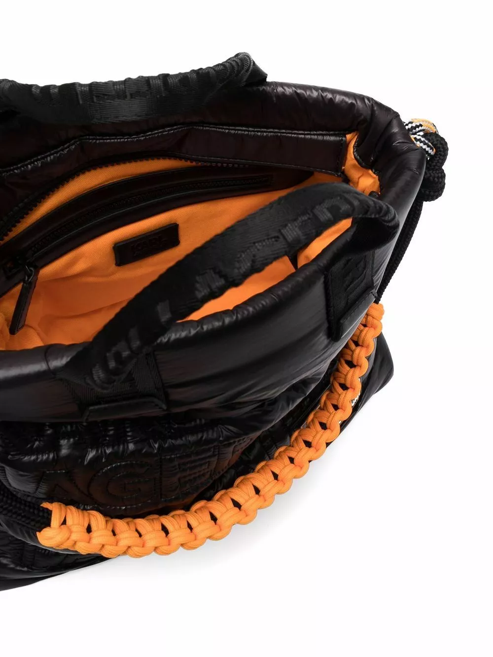 Karl Lagerfeld quilted-logo tote bag