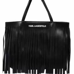 Karl Lagerfeld K/Fringe Maxi Shopper bag